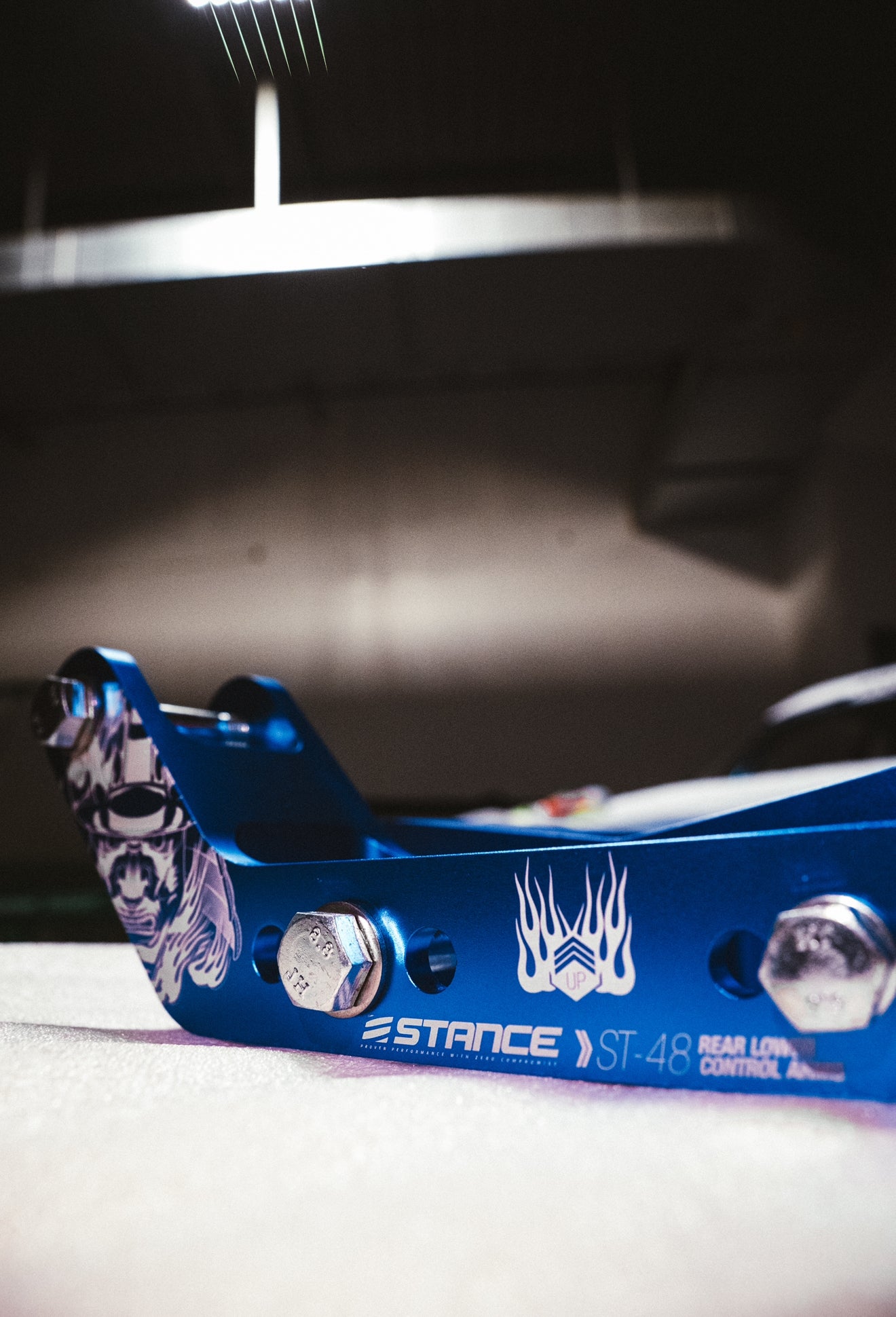 STANCE SUSPENSION FR-S- BRZ - WRX - STi - GR86 Rear Lower Control Arms V2.0 60MM Drop – Blue