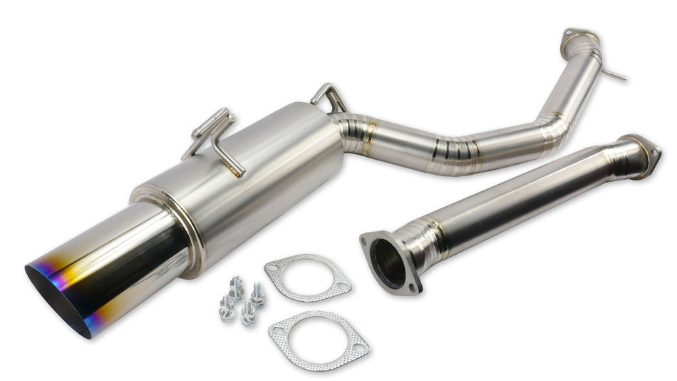 Series II Full Titanium Single GT Exhaust - Nissan 370Z - IS-GTTi-370z