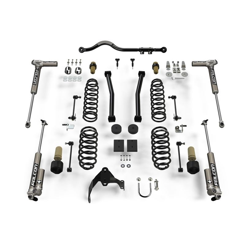 TeraFlex JK 4dr: 2.5 in. Sport ST2 Suspension System & Falcon 3.1 Piggyback (1312031)