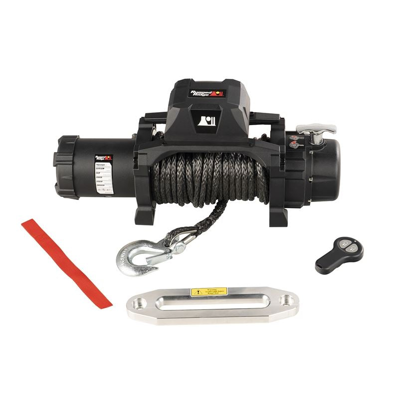 Trekker Winch, 10,000 LBS, Synthetic Rope, IP68 Waterproof, Wireless (15100.08)