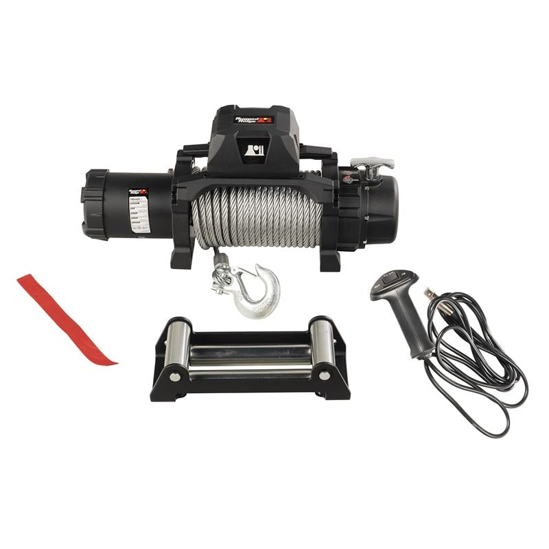 Trekker Winch, 12,500 LBS, Cable, IP68 Waterproof, Wired Remote (15100.24)