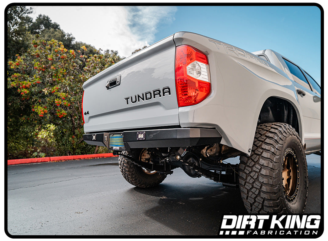 2014-2021 Toyota Tundra - Plate Rear Bumper