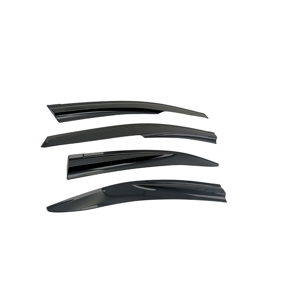 JDMuscle [22-25 WRX] Rain Guards / Window Visors V4