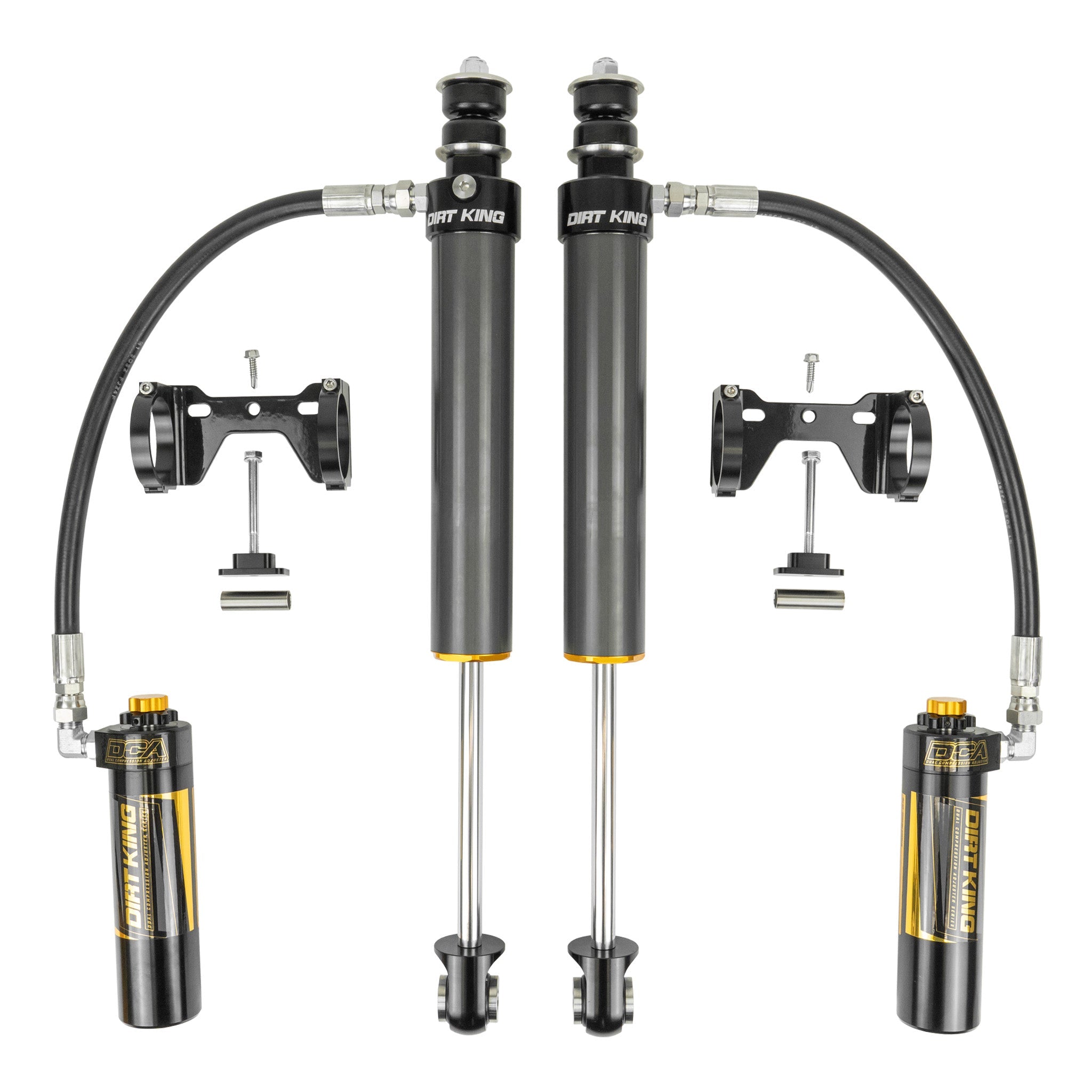 2022–2025 Toyota Tundra - 2.5 Smooth Body Shocks | DCA Remote Reservoir