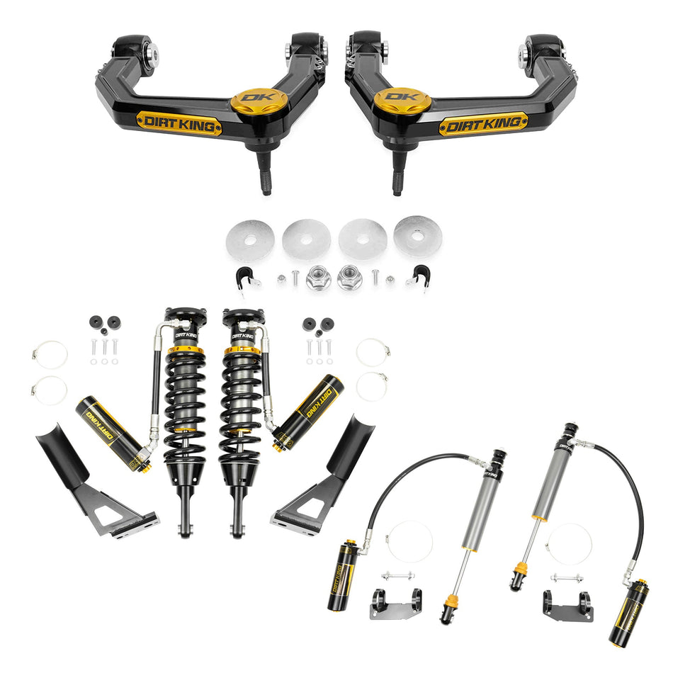 2003-2024 Toyota 4Runner / 2007-2014 Toyota FJ Cruiser /  2003-2009 Lexus GX470 / 2010-2023 Lexus GX460 -Mid Travel PreRunner Kit