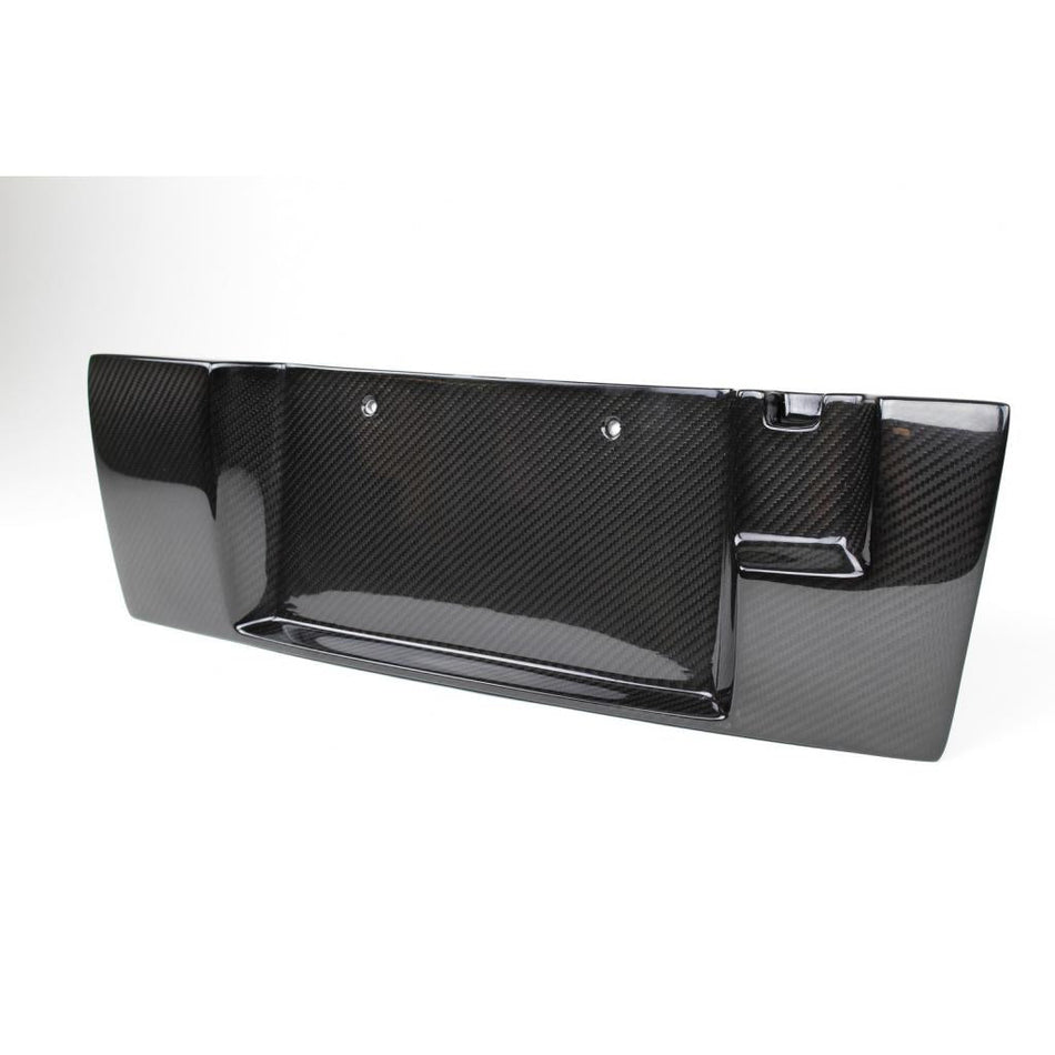 Carbon Fiber Nissan GTR R35 License Plate Backing 2012-2016