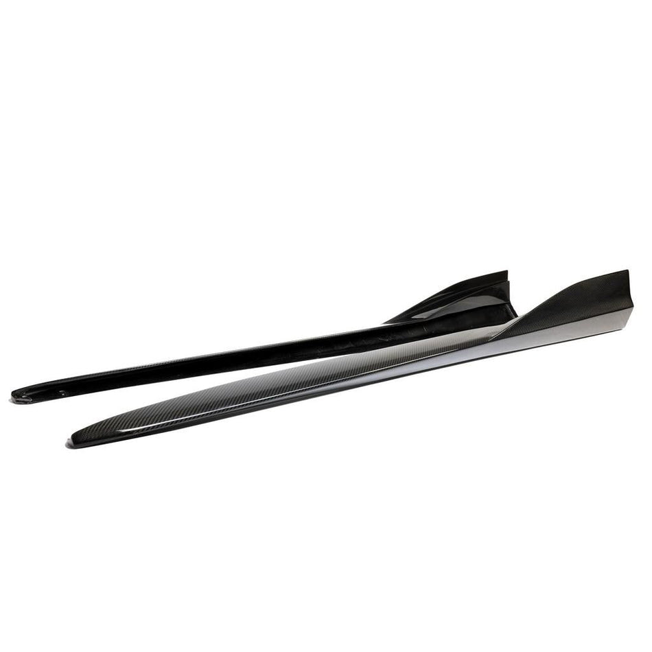 Chevrolet Corvette C8 Carbon Fiber Side Rocker Extensions/ Side Skirt