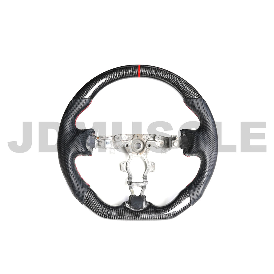 JDMuscle Carbon Fiber Steering Wheel for Nissan 370z/350z