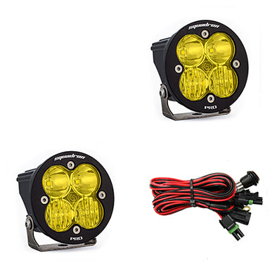 Squadron-R Pro Black LED Auxiliary Light Pod Pair - Universal