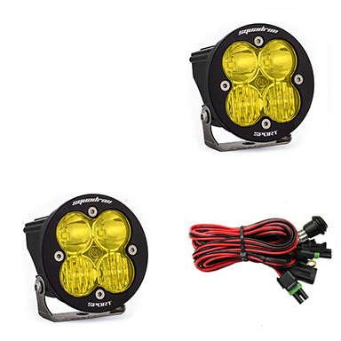 Squadron-R Sport Black LED Auxiliary Light Pod Pair - Universal